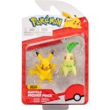 POKEMON BATTLE FIGURE PIKACHU + GERMIGNON