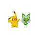 Pokémon Gen IX pack 2 figurines Battle Figure Pack Pikachu & Poussacha 5 cm
