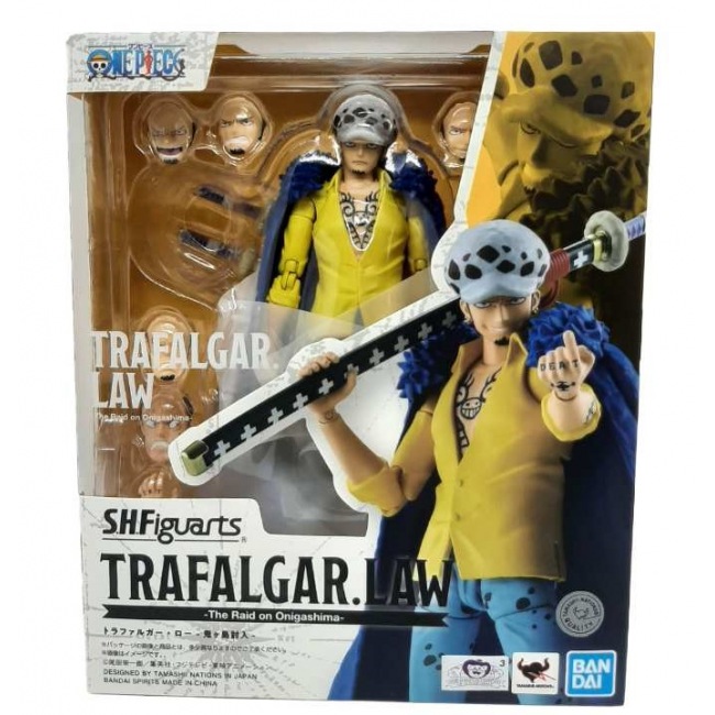 One Piece figurine S.H. Figuarts Trafalgar Law -The Raid on Onigashima- 16 cm