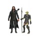 LOTR Le seigneur des anneaux Aragorn & Moria Orc 18 cm