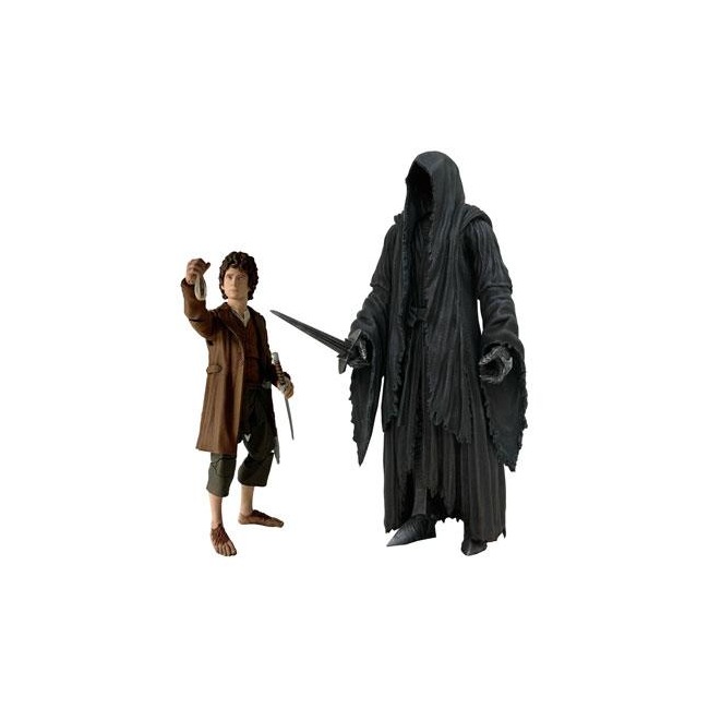 LOTR Le seigneur des anneaux Frodo & ringwraith Nazgul 10 et 18 cm