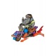 Tortues Ninja figurine Chopper mit Rocksteady